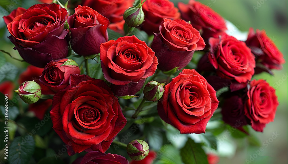 Crimson Rose Bouquet: A vibrant and captivating bouquet of red roses, their velvety petals unfurling in a symphony of passionate hues. Crimson Rose Bouquet: A vibrant and captivating bouquet of red roses, their velvety petals unfurling in a symphony of passionate hues.