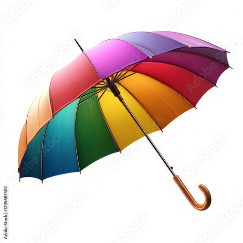 Summer Umbrella Isolated