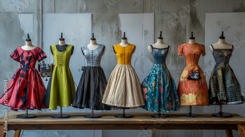 a serger machine dressmaking fashion line