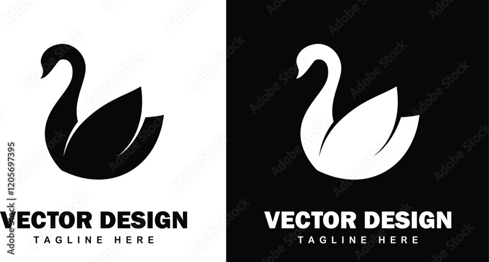Fototapeta premium Vector Illustration, Logo Design, Art all in Illustration Vector and Vector Illustration, Logo Design, Art all in Illustration Vector Silhouette