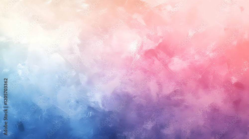 Fototapeta premium Soft Abstract Background with Gradient in Pastel Pink and Blue Shades