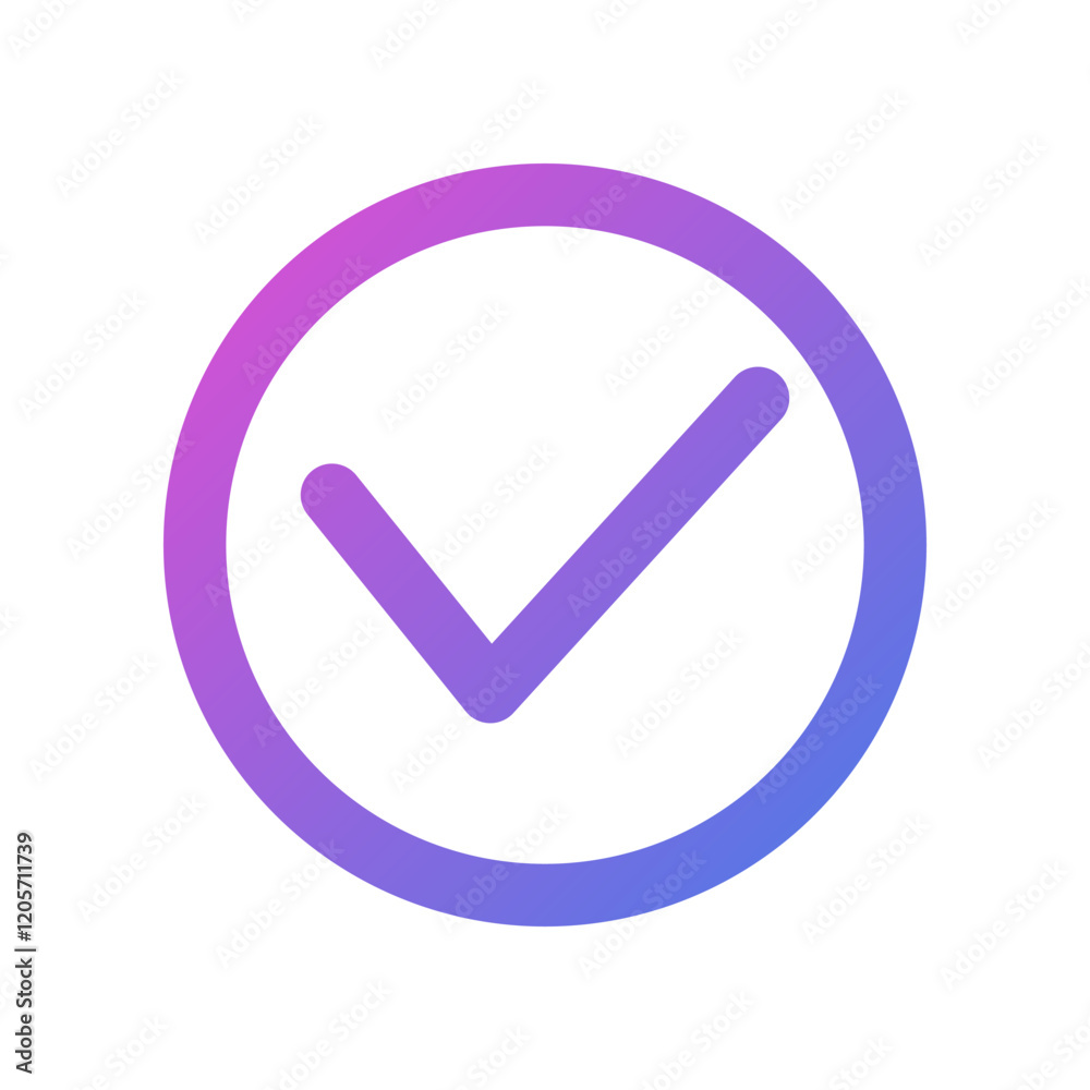 Checklist vector icon, flat design true tick symbol. Checklist vector icon, flat design true tick symbol.