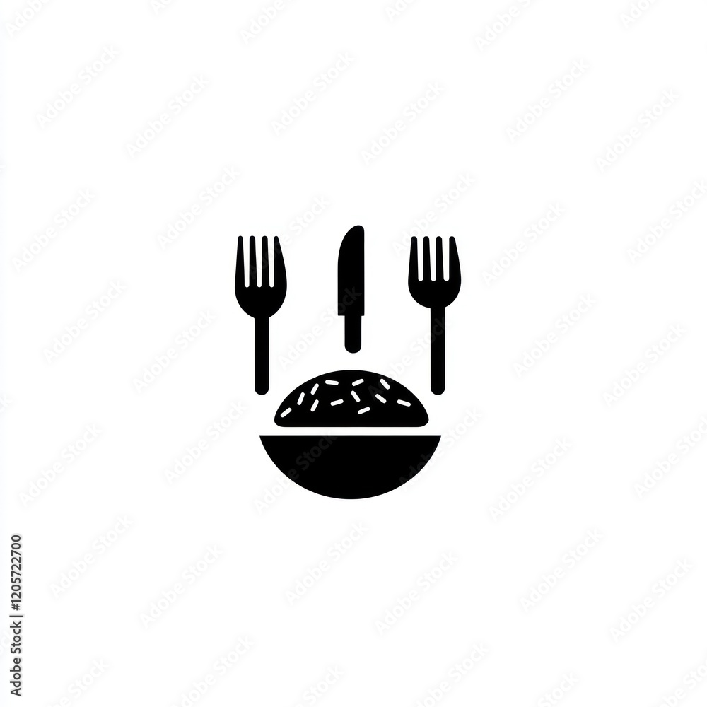 Food, meal, plate, cutlery, dinner, restaurant, simple, icon, graphic, design Food, meal, plate, cutlery, dinner, restaurant, simple, icon, graphic, design