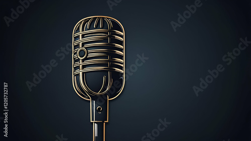 microphone icon, music icon, speaker, icon, 