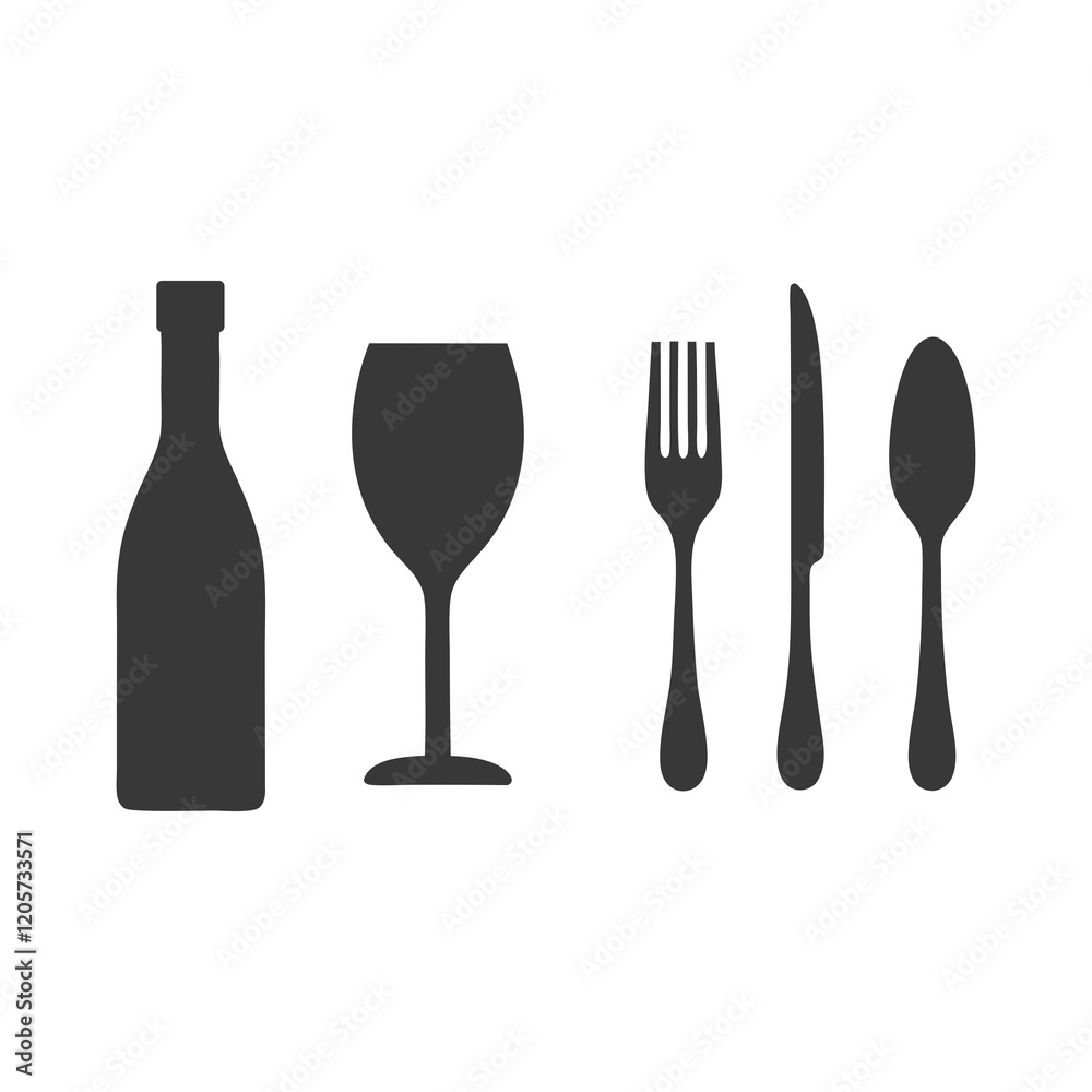 Minimalist Kitchen Tools Pack Vector. Minimalist Kitchen Tools Pack Vector.