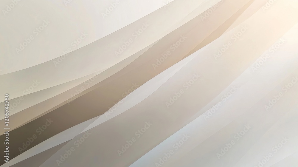 Obraz premium A minimalist abstract gradient background with soft beige and grey tones.featuring subtle color transitions.focusing on simplicity and refinement.ideal for professional presentations