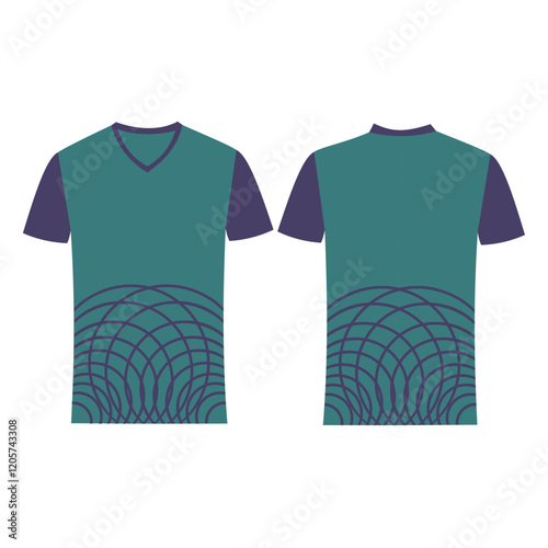 Dear Viewers,  
This is a Vneck T-shirt design. I made this design. I hope you will benefit from using my design. 
Thank you.