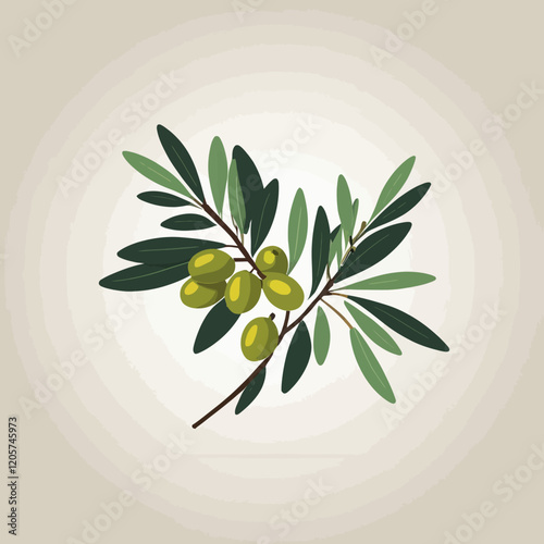 Set of vector logos of olive branch, tree, leaves and drops. Modern hand drawn vector olive oil icons. Branding concept for olive oil company, organic, eco-friendly products and culinary services