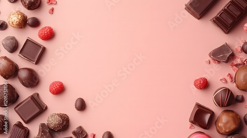 Obraz na płótnie チョコレート w salonie