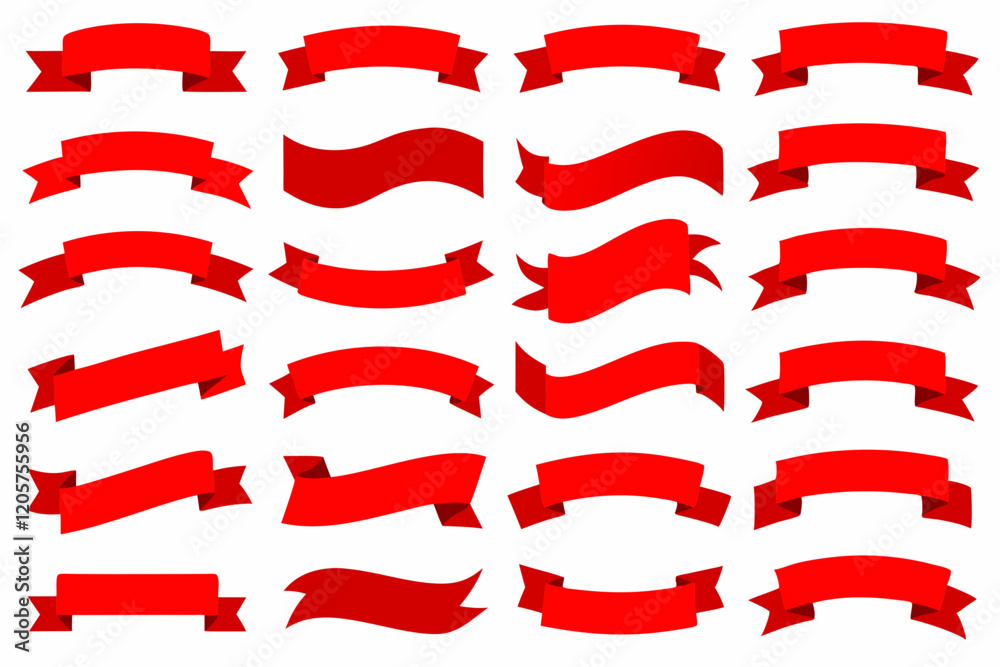 Red ribbons 