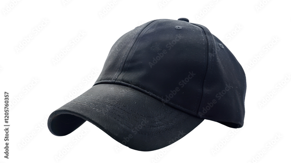 Black cap on transparent background Black cap on transparent background