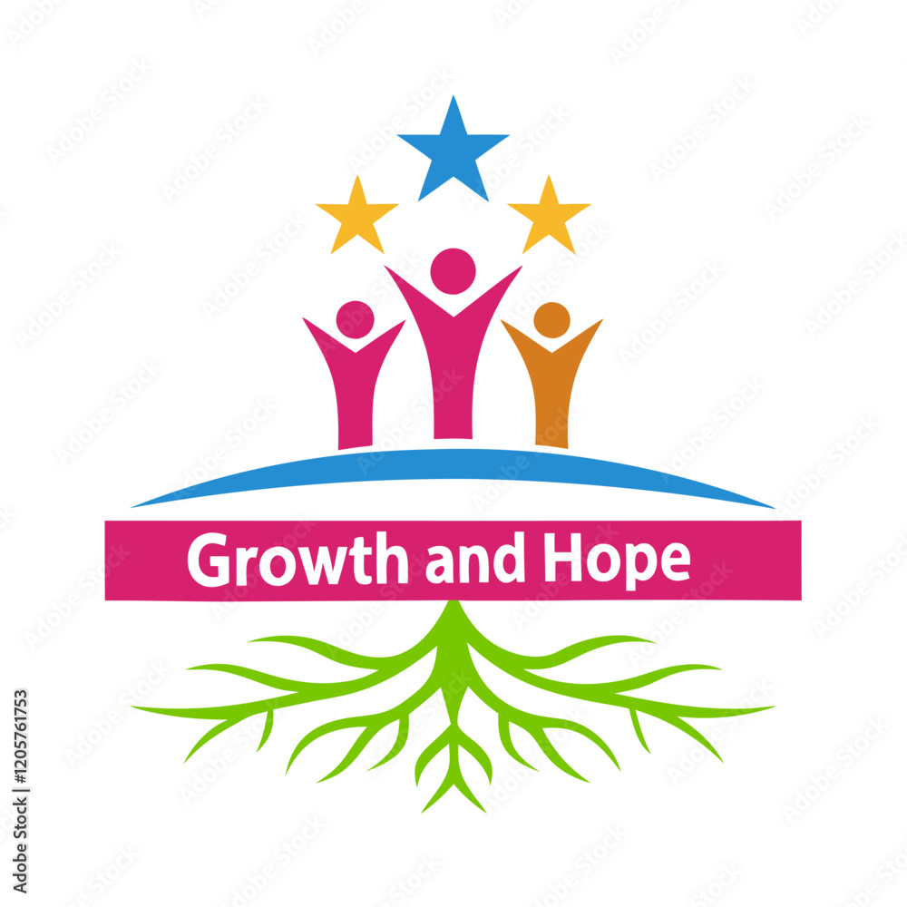 Obraz premium team logo