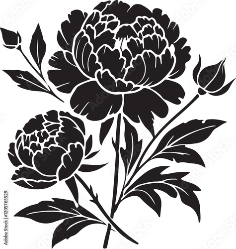 Isolated black flower icon Vector, black flower Silhouette,black flower icon set, black flower for logo,color black flower Vector illustration, Vector Graphic, EPS 10 , clip art work