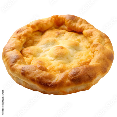 Fry bread isolated on transparent background