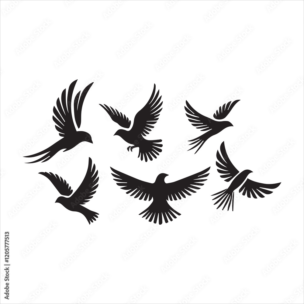 Fototapeta premium eagle tattoo vector