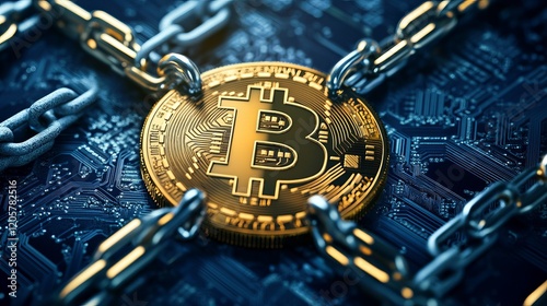 Bitcoin Security: Blockchain Network, Data Protection, and Cryptographic Chains photo