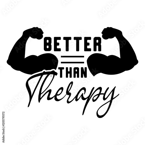 Bild auf Leinwand Better Than Therapy