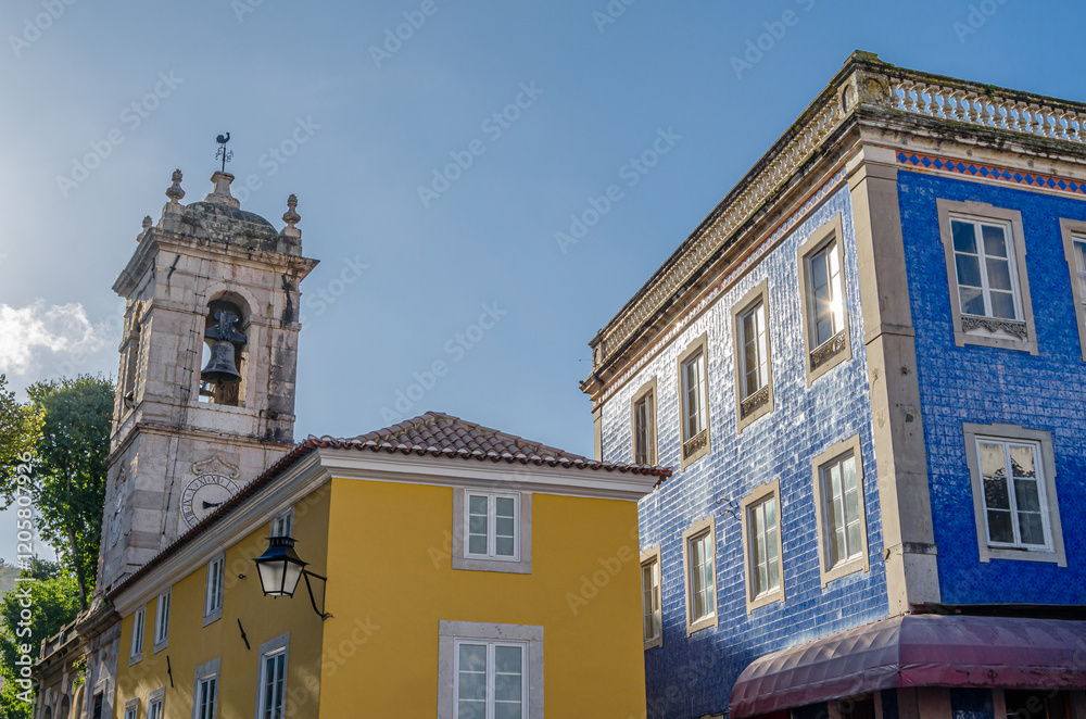 Fototapeta premium Architecture in the town of Sintra, Portugal