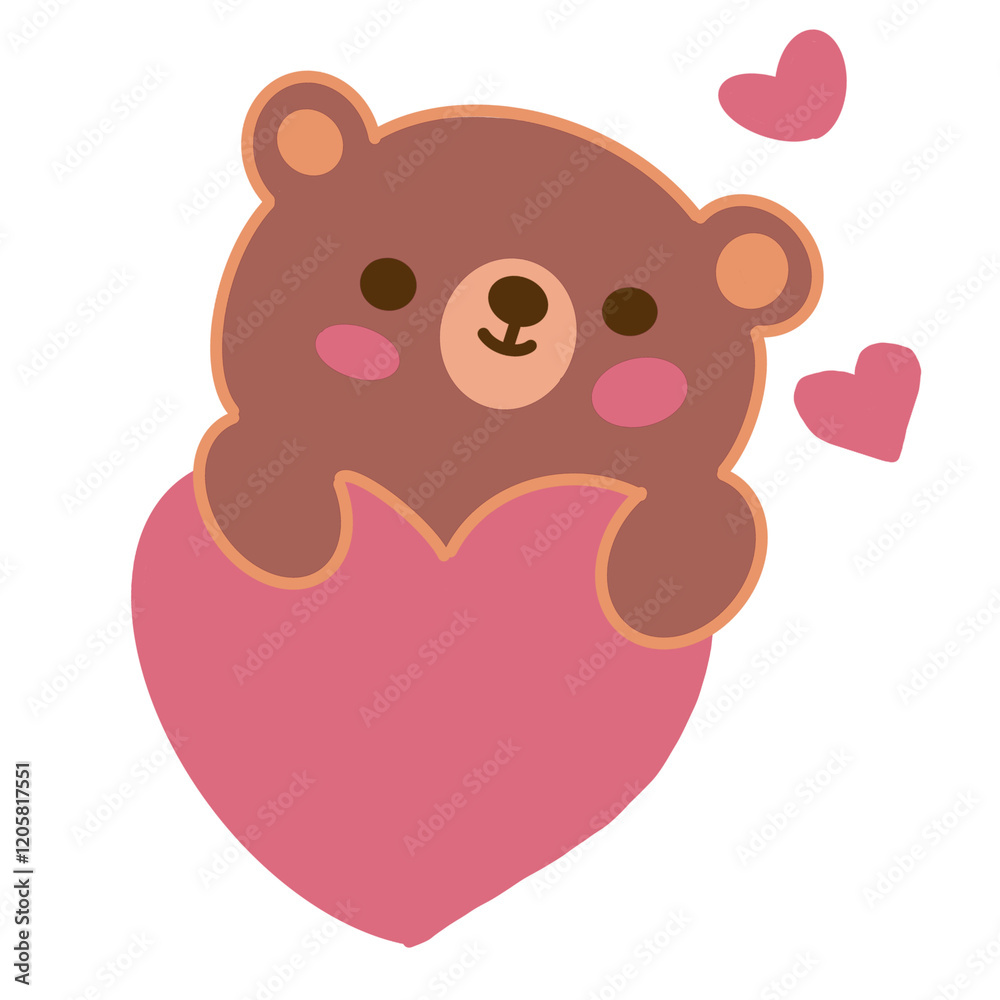 Obraz premium bears bring love