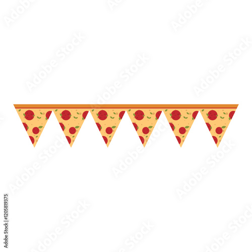 Pizza Fiesta Flag