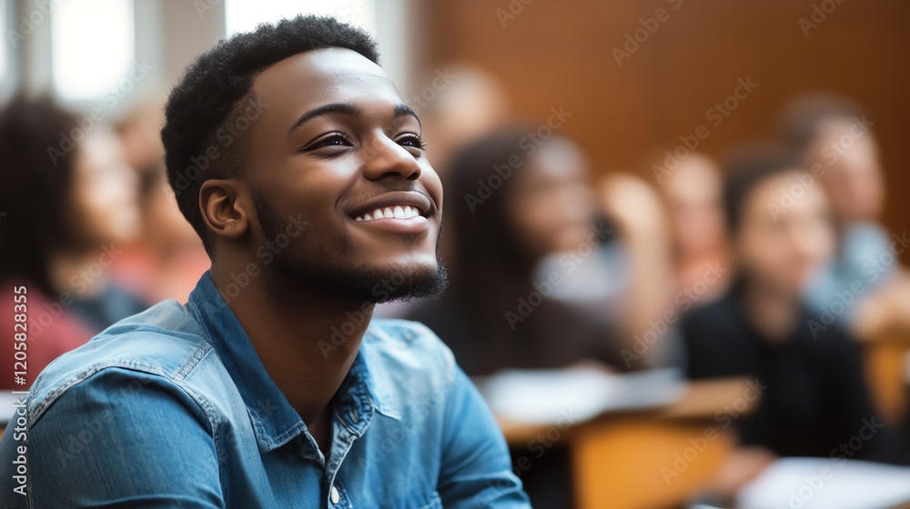 Fototapeta premium Businessman invests in training programs for continuous learning.