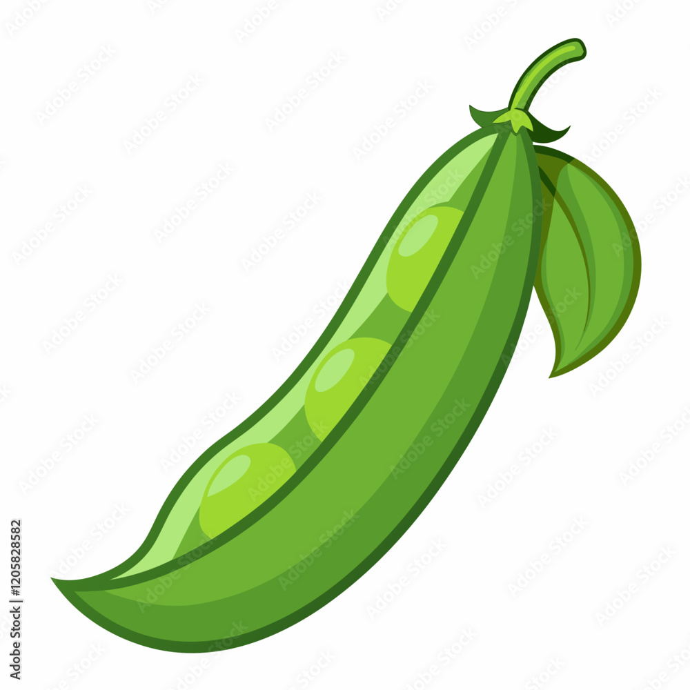 green peas isolated on white green been green peas isolated on white green been