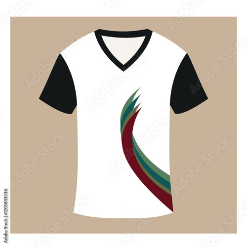 Dear Viewers,  
This is a Vneck T-shirt design. I made this design. I hope you will benefit from using my design. 
Thank you.