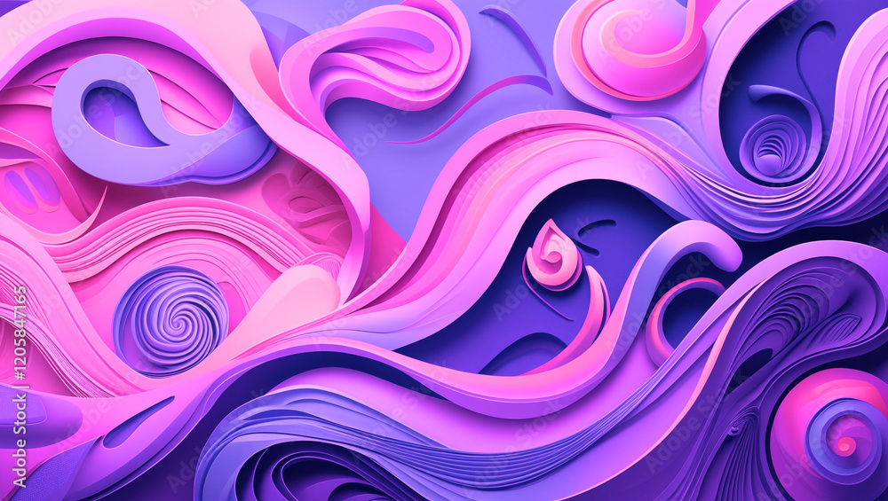 Vibrant abstract background with organic shapes Vibrant abstract background with organic shapes
