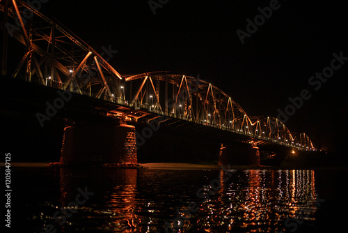 bridge at night