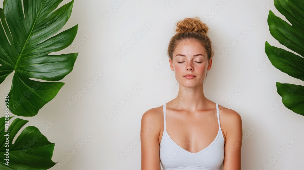 Adjustment disorder, An image of a person practicing yoga in a class setting, showcasing techniques for mindfulness and physical wellness in a high-fidelity format. Adjustment disorder, An image of a person practicing yoga in a class setting, showcasing techniques for mindfulness and physical wellness in a high-fidelity format.