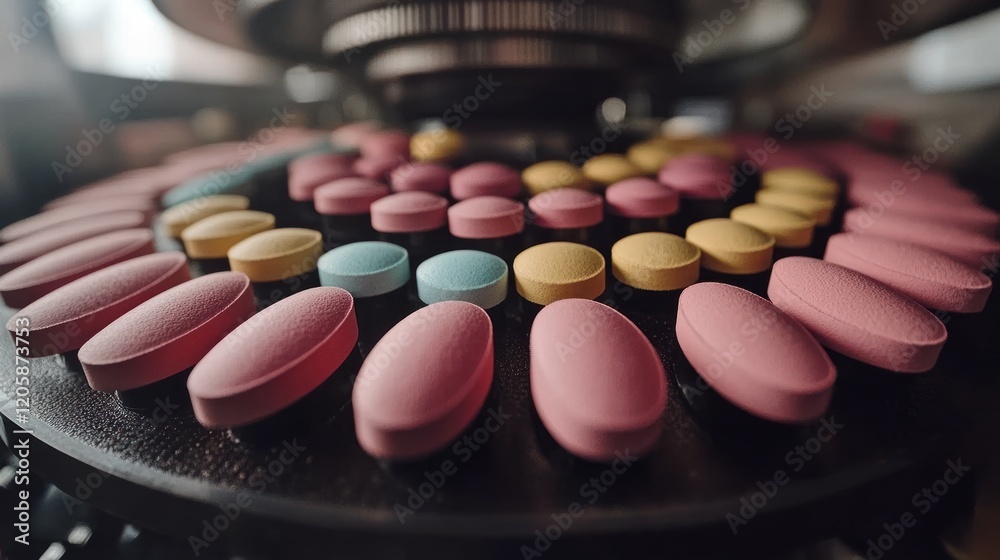 Pills rotating factory production line Pills rotating factory production line