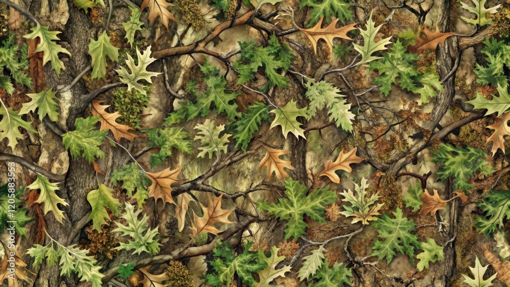 Seamless Mossy Oak tree hunting pattern for camouflage in the forest , nature, camouflage, nature, camouflage Seamless Mossy Oak tree hunting pattern for camouflage in the forest , nature, camouflage, nature, camouflage