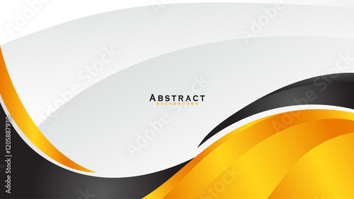 Abstract orange, white and black gradient background with shadows. design for posters, banners, presentations and other