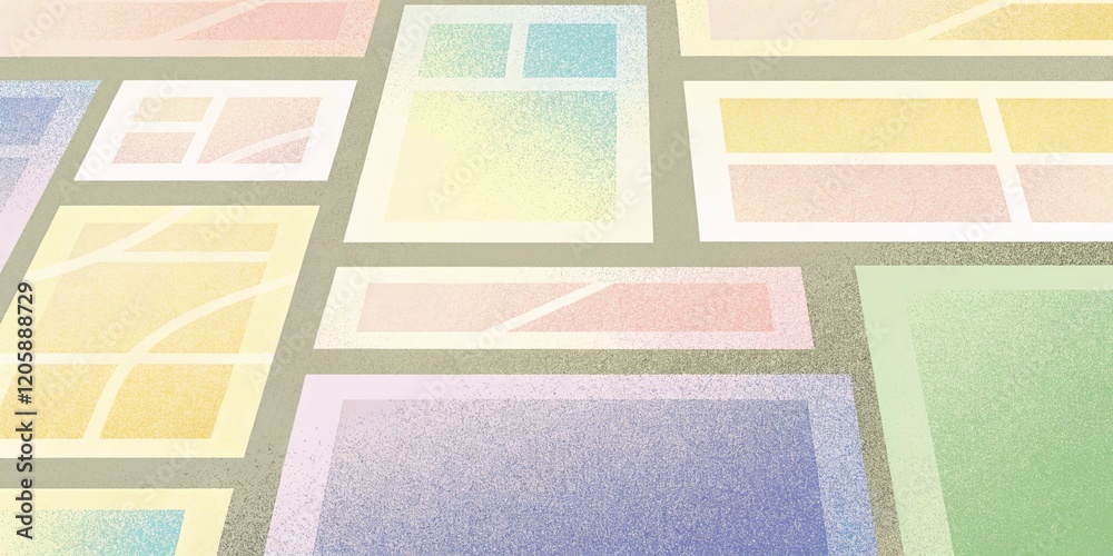 Fototapeta premium textured background with different geometric patterns 