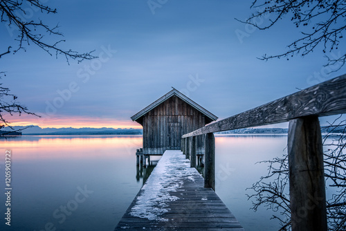 Bootssteg am Ammersee