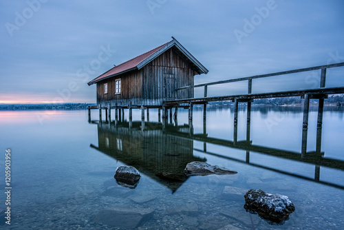 Bootshütte am Ammersee