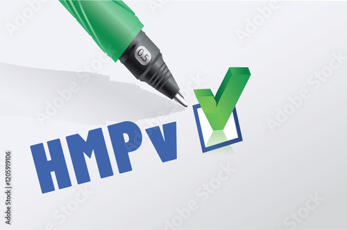 acronyme - virus HMPv - métapneumovirus humain