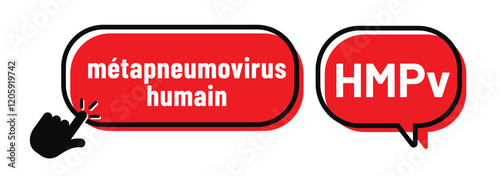 acronyme - virus HMPv - métapneumovirus humain