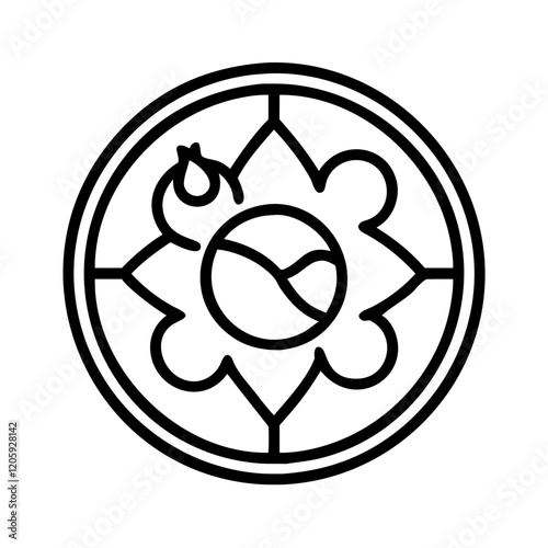 astrological sign icon, astrological sign line art - simple line art of astrological sign, perfect for astrological sign logos and icons