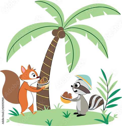 squirrel on a tree