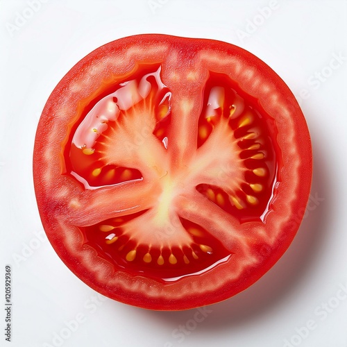 Wallpaper Mural sliced tomato food, AI generated Torontodigital.ca