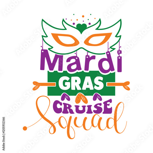 mardi gras cruise squad svg
