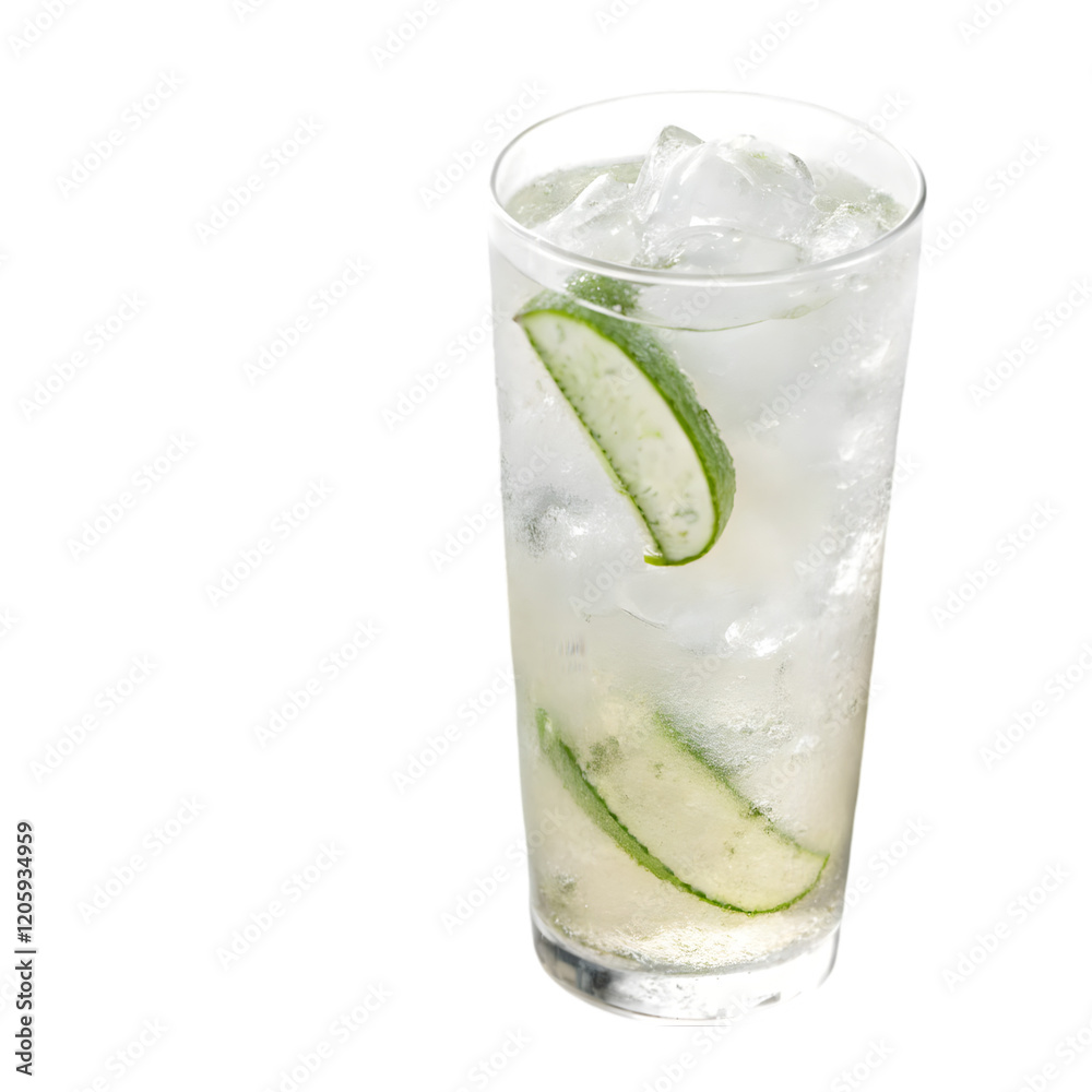 cold drink with aloe vera on transparent background cold drink with aloe vera on transparent background