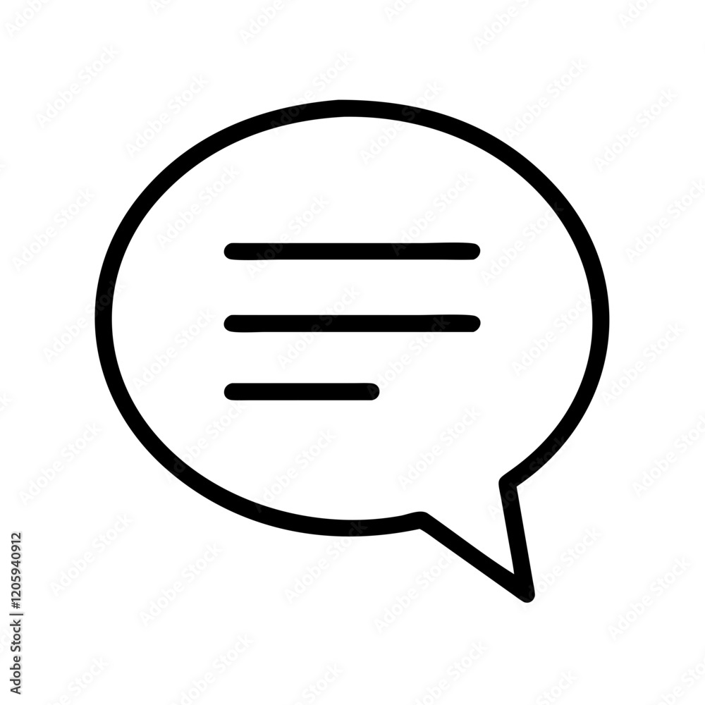 chat bubble icon, chat bubble line art - simple line art of chat bubble, perfect for chat bubble logos and icons chat bubble icon, chat bubble line art - simple line art of chat bubble, perfect for chat bubble logos and icons