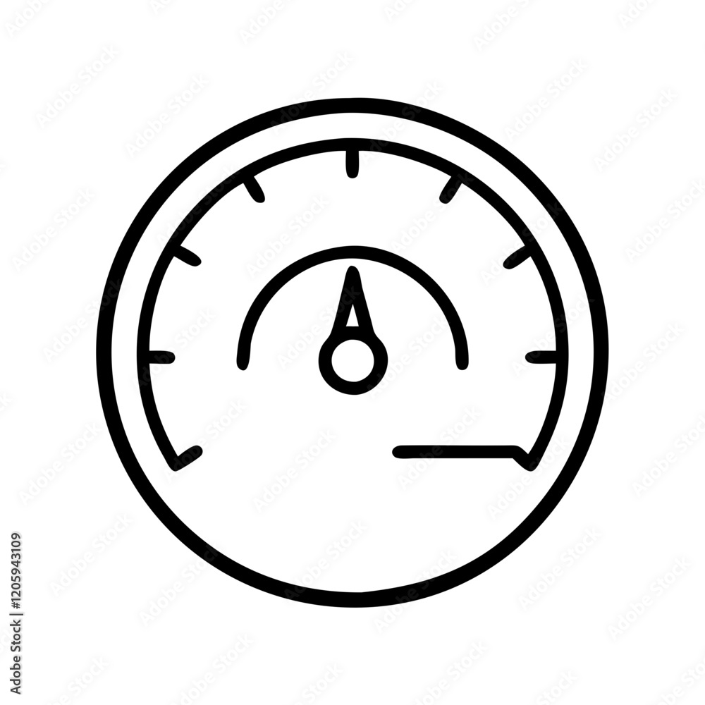classic speedometer icon, classic speedometer line art - simple line art of classic speedometer, perfect for classic speedometer logos and icons classic speedometer icon, classic speedometer line art - simple line art of classic speedometer, perfect for classic speedometer logos and icons