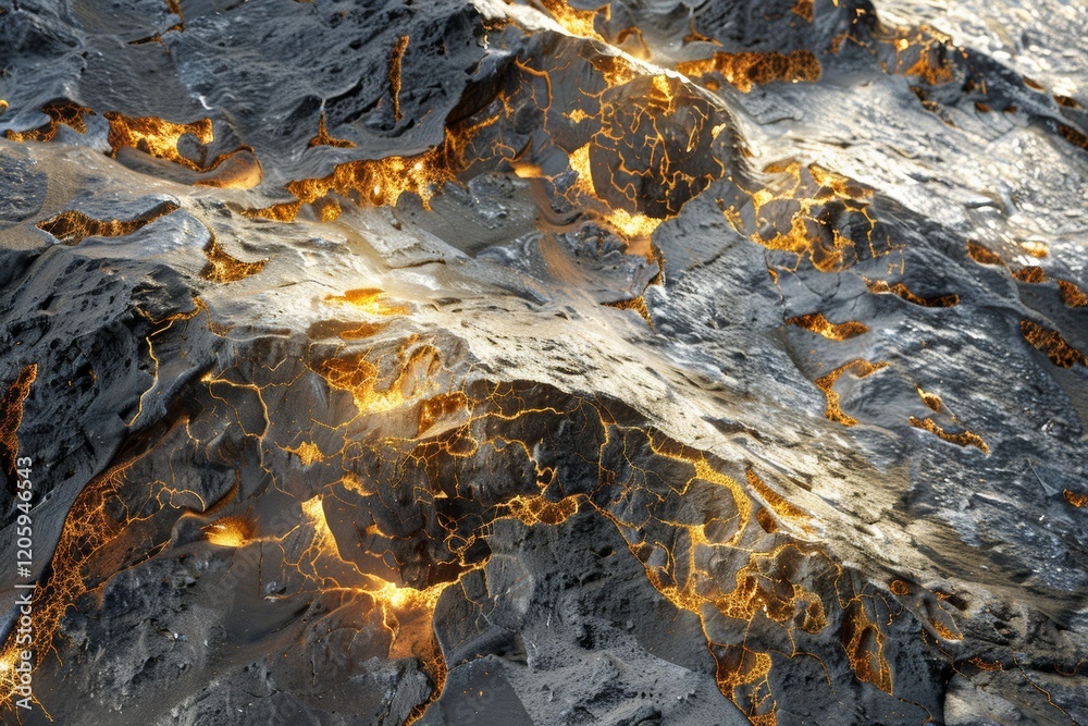 Dark stone textures with glowing golden veins create a dramatic visual contrast, perfect for bold and dynamic designs. Dark stone textures with glowing golden veins create a dramatic visual contrast, perfect for bold and dynamic designs.