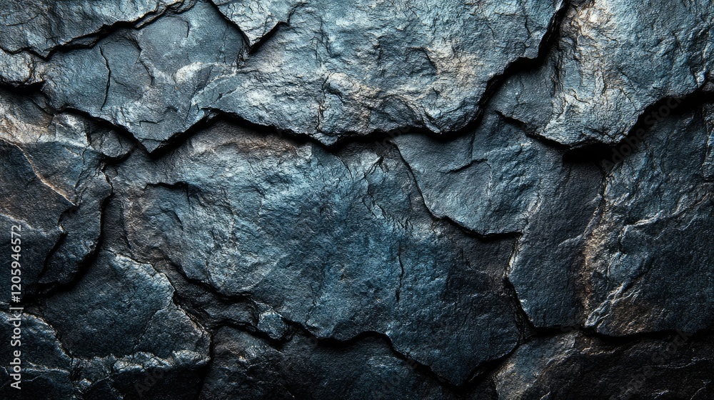 A close-up view of textured dark rock, showcasing natural patterns and fissures. A close-up view of textured dark rock, showcasing natural patterns and fissures.