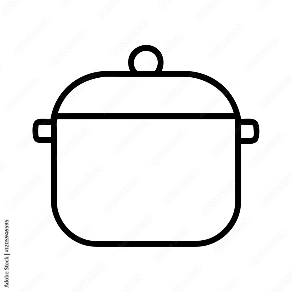 cooking pot icon, cooking pot line art - simple line art of cooking pot, perfect for cooking pot logos and icons cooking pot icon, cooking pot line art - simple line art of cooking pot, perfect for cooking pot logos and icons