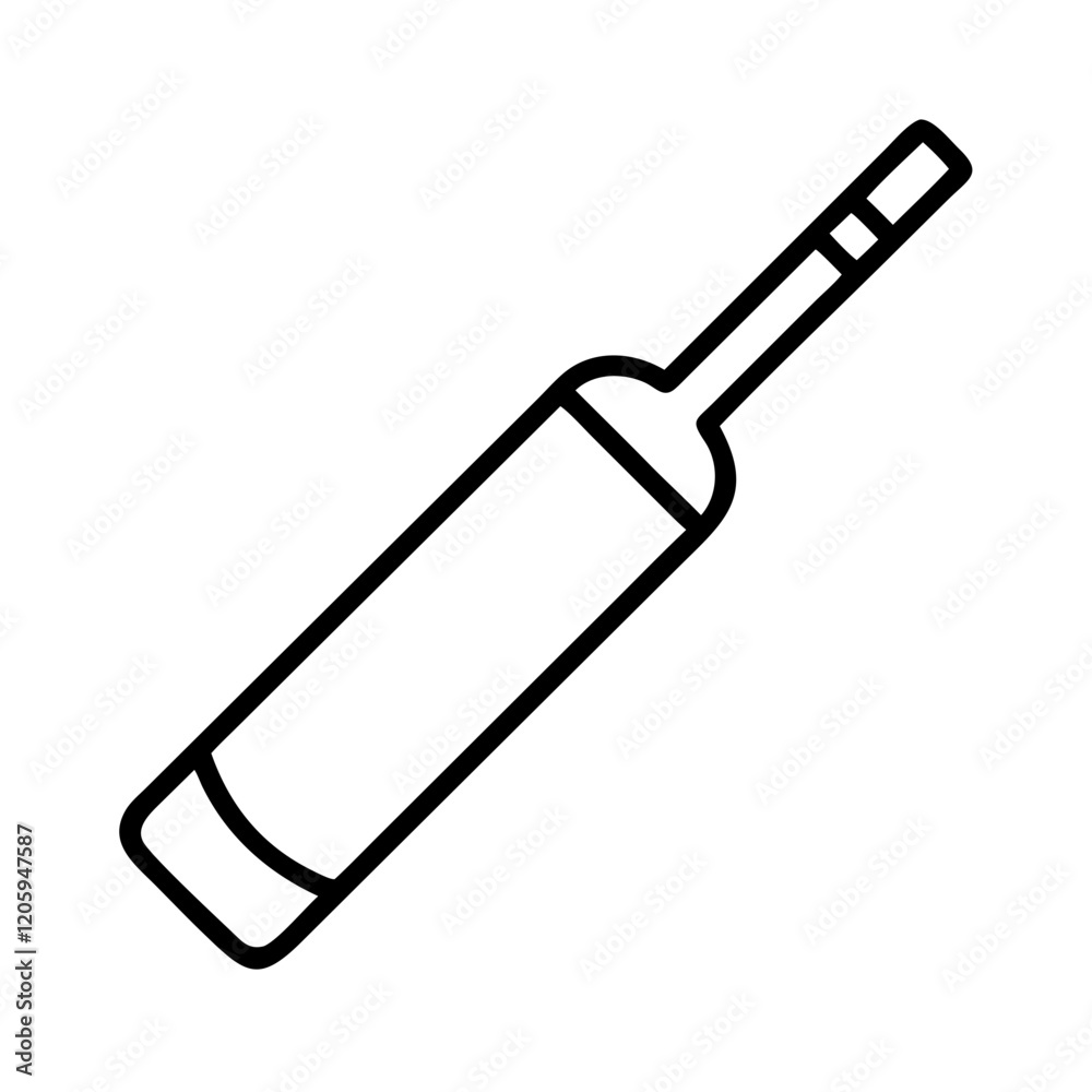 cricket bat icon, cricket bat line art - simple line art of cricket bat, perfect for cricket bat logos and icons cricket bat icon, cricket bat line art - simple line art of cricket bat, perfect for cricket bat logos and icons