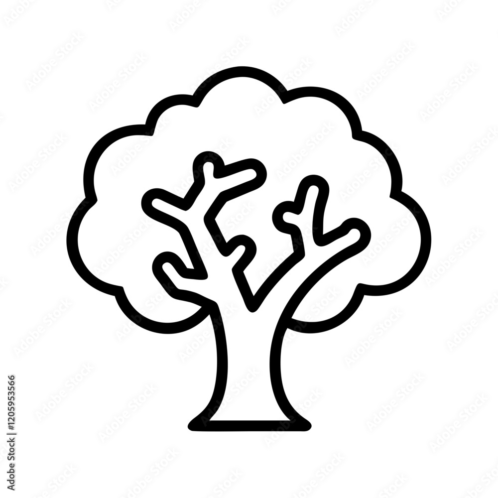 enchanted tree icon, enchanted tree line art - simple line art of enchanted tree, perfect for enchanted tree logos and icons enchanted tree icon, enchanted tree line art - simple line art of enchanted tree, perfect for enchanted tree logos and icons